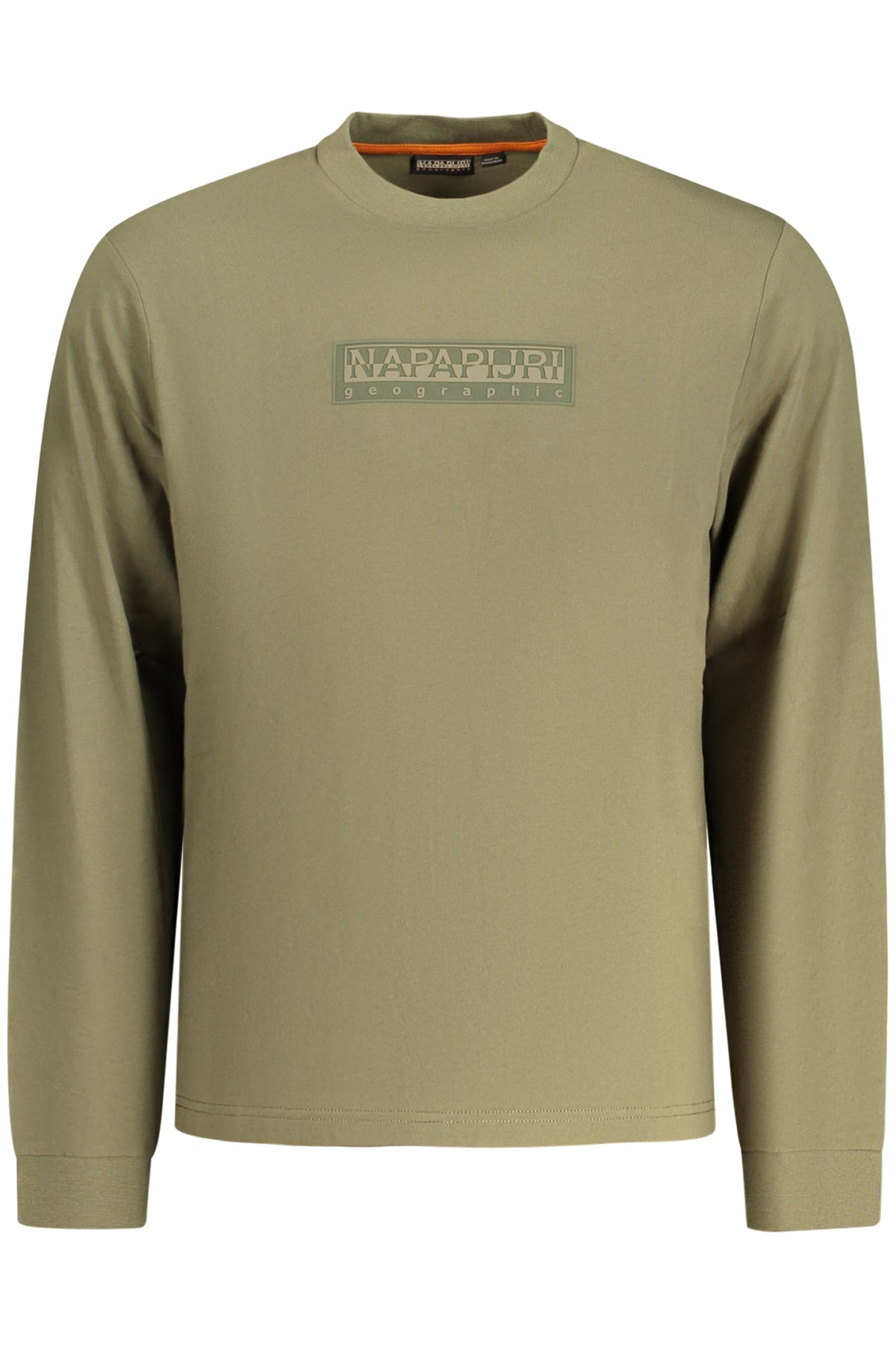 T-SHIRT EM ALGODÃO NAPAPIJRI HOMEM VERDE