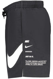 CALÇÕES DE BANHO COM ATACADORES NIKE HOMEM PRETOS