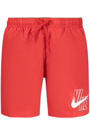 CALÇÕES DE BANHO COM ATACADORES NIKE HOMEM VERMELHOS
