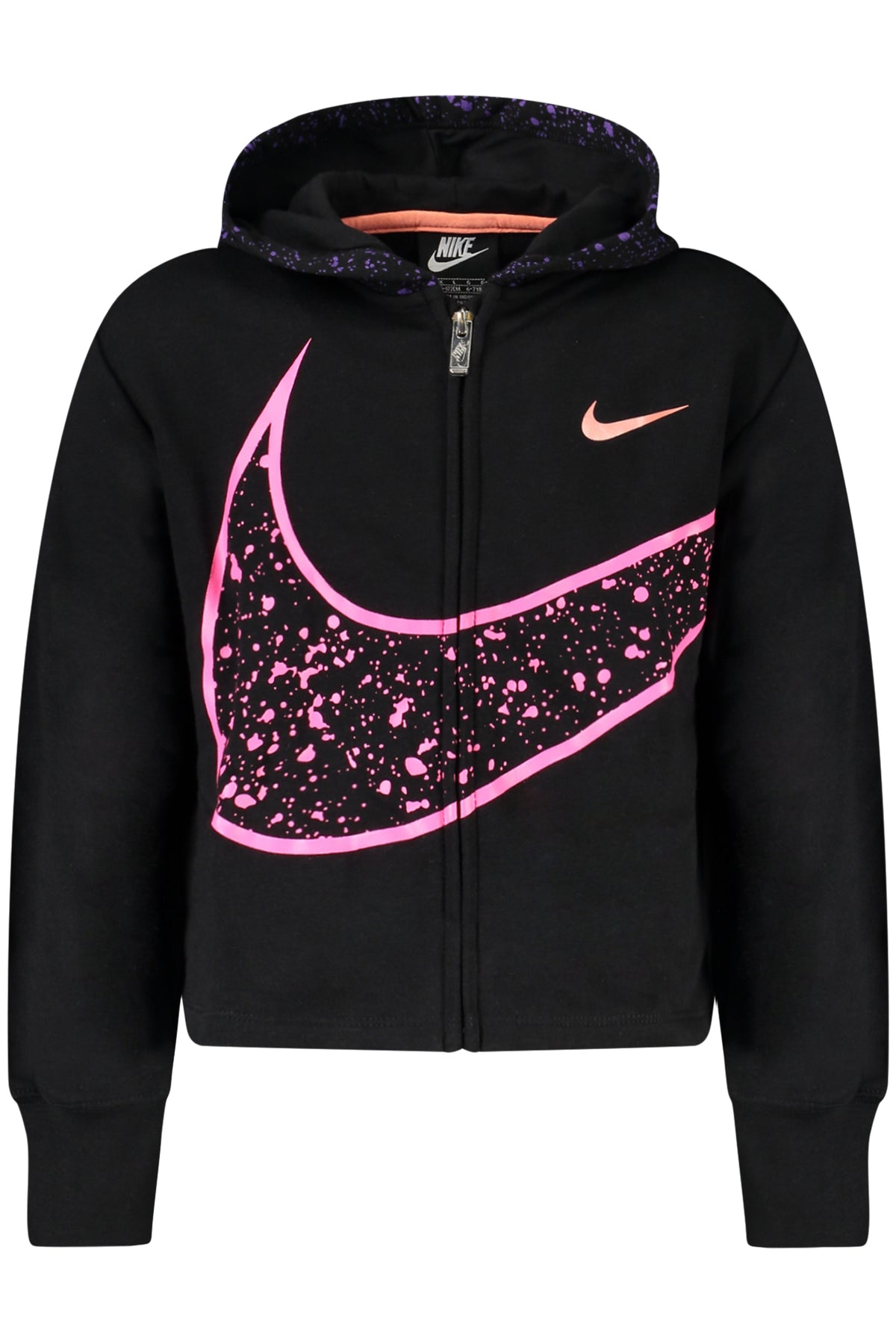 SWEATSHIRT COM CAPUZ NIKE CRIANÇA PRETA