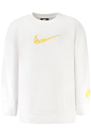 SWEATSHIRT EM ALGODÃO NIKE CRIANÇA BRANCA