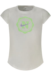 T-SHIRT EM ALGODÃO NIKE CRIANÇA BRANCA