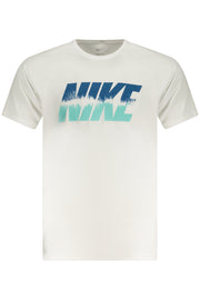 T-SHIRT COM ESTAMPADO NIKE HOMEM BRANCA