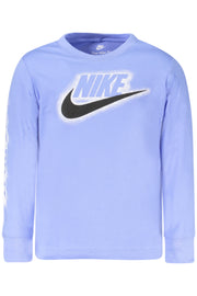 T-SHIRT EM ALGODÃO NIKE CRIANÇA AZUL CLARO