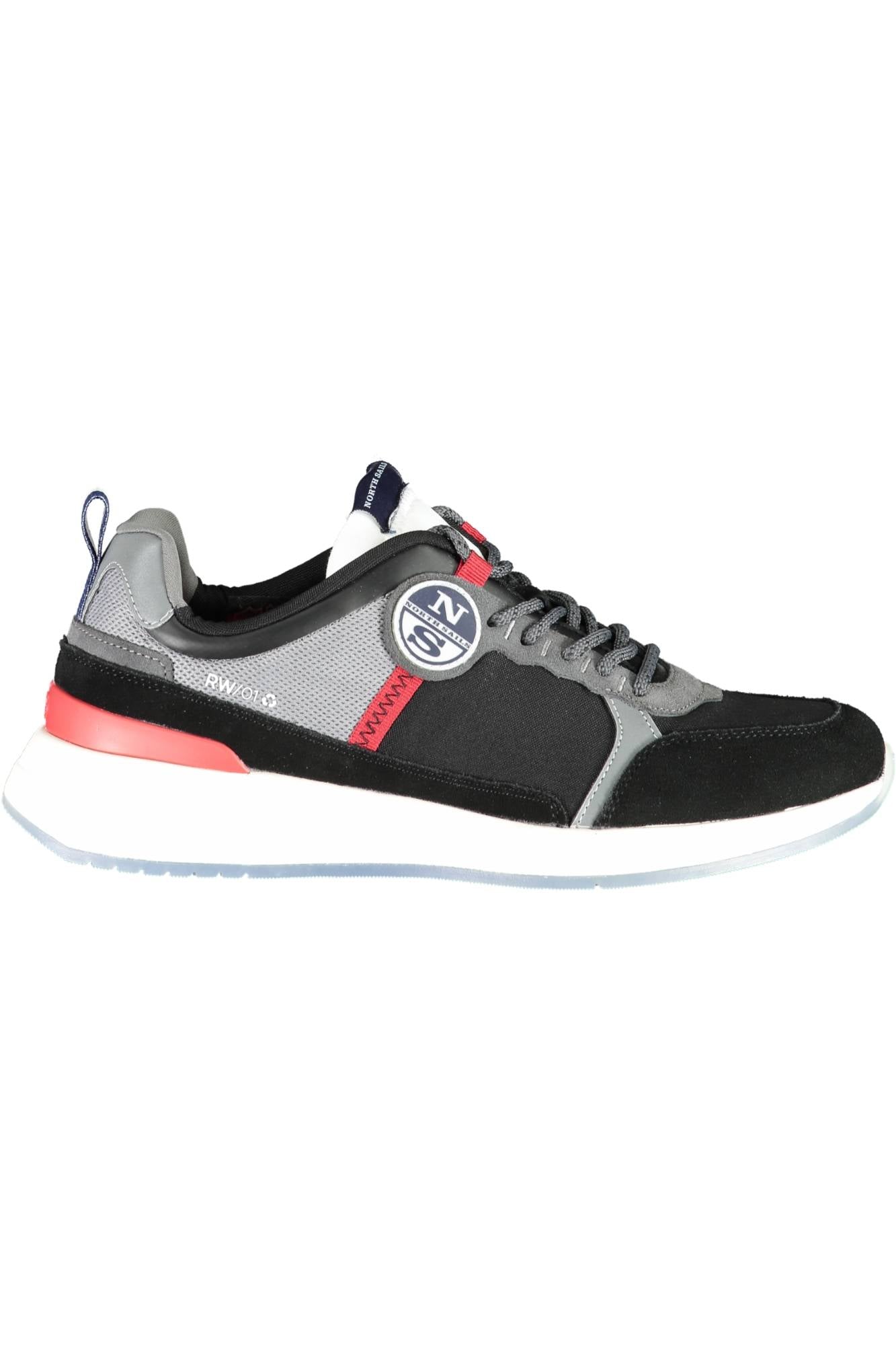 NORTH SAILS SAPATOS ESPORTIVOS MASCULINOS PRETOS