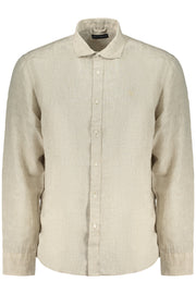 CAMISA EM LINHO NORTH SAILS HOMEM BEGE