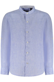 CAMISA EM LINHO NORTH SAILS CRIANÇA AZUL CLARO