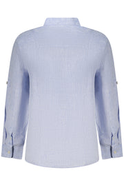 CAMISA EM LINHO NORTH SAILS CRIANÇA AZUL CLARO
