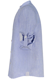 CAMISA EM LINHO NORTH SAILS CRIANÇA AZUL CLARO