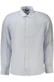 CAMISA EM LINHO NORTH SAILS HOMEM AZUL CLARO