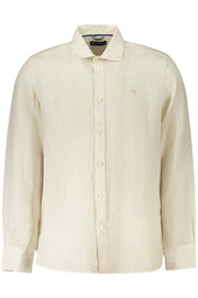 CAMISA EM LINHO NORTH SAILS HOMEM BEGE