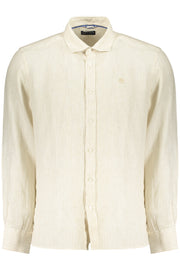 CAMISA EM LINHO NORTH SAILS HOMEM BEGE
