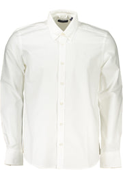 NORTH SAILS MEN'S LONG-SLEEVED WHITE SHIRT