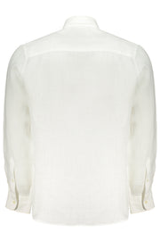 NORTH SAILS MEN'S LONG-SLEEVED WHITE SHIRT