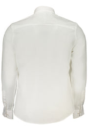 NORTH SAILS MEN'S LONG-SLEEVED WHITE SHIRT