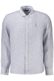 CAMISA EM LINHO NORTH SAILS HOMEM AZUL