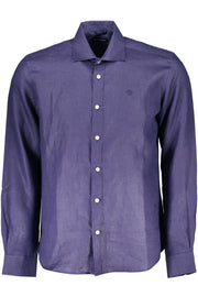CAMISA EM LINHO NORTH SAILS HOMEM AZUL