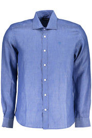 CAMISA EM LINHO NORTH SAILS HOMEM AZUL