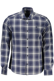 NORTH SAILS MEN'S BLUE LONG SLEEVE SHIRT