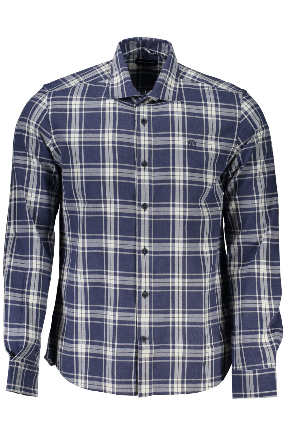 NORTH SAILS MEN'S BLUE LONG SLEEVE SHIRT
