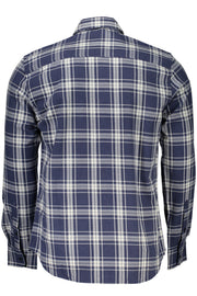 NORTH SAILS MEN'S BLUE LONG SLEEVE SHIRT