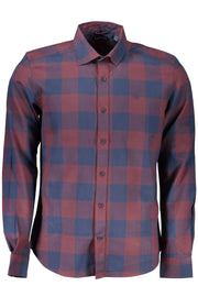 MEN'S RED NORTH SAILS LONG SLEEVED SHIRT