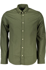 NORTH SAILS MEN'S GREEN LONG SLEEVE SHIRT