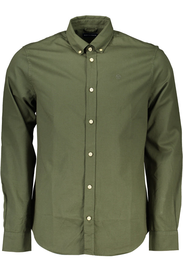CAMISA DE MANGAS COMPRIDAS VERDE PARA HOMEM NORTH SAILS