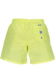 NORTH SAILS MEN'S YELLOW SIDE SWIMSUIT