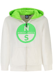 SWEATSHIRT COM CAPUZ NORTH SAILS CRIANÇA BRANCA
