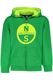 SWEATSHIRT COM CAPUZ NORTH SAILS CRIANÇA VERDE