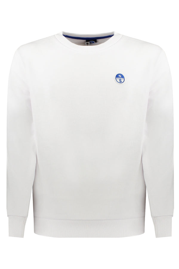 CAMISOLA NORTH SAILS SEM ZIP PARA CRIANÇA BRANCO