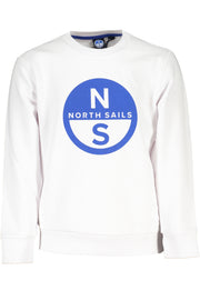 NORTH SAILS WHITE SWEATSHIRT NO ZIP