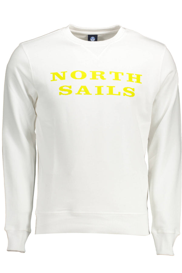 CAMISOLA NORTH SAILS SEM ZIP HOMEM BRANCO
