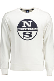 NORTH SAILS MEN'S SWEATER NO ZIP WHITE