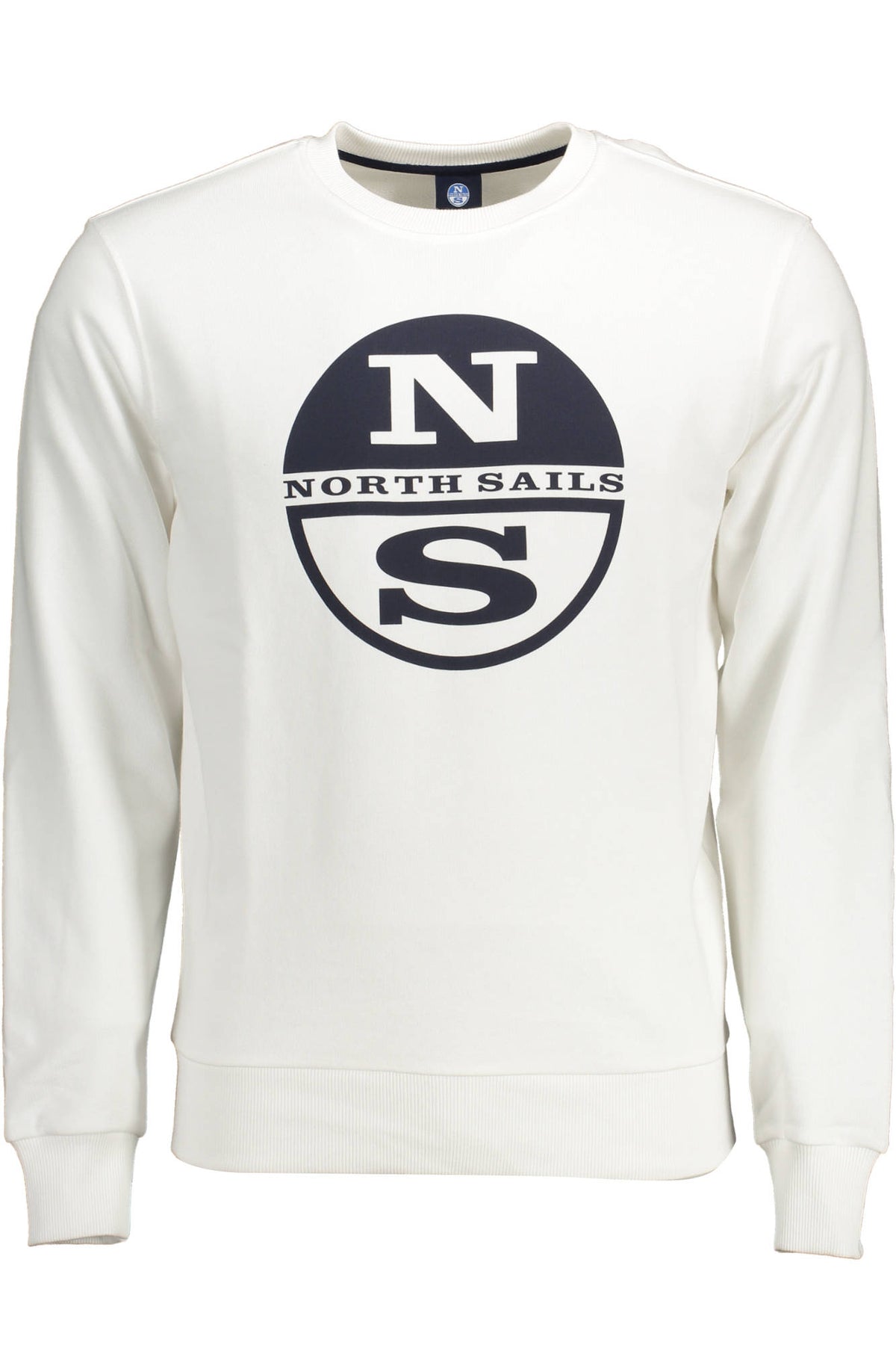 NORTH SAILS MEN'S SWEATER NO ZIP WHITE