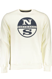 MEN'S WHITE NORTH SAILS SWEATER NO ZIP