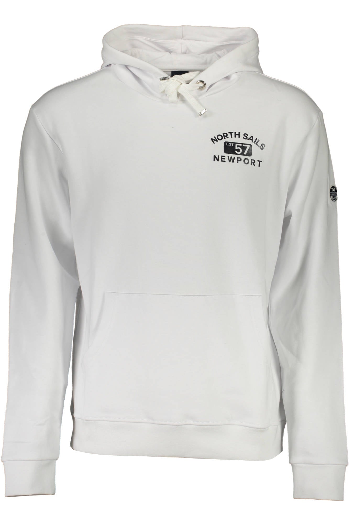 CAMISOLA NORTH SAILS SEM ZIP HOMEM BRANCO