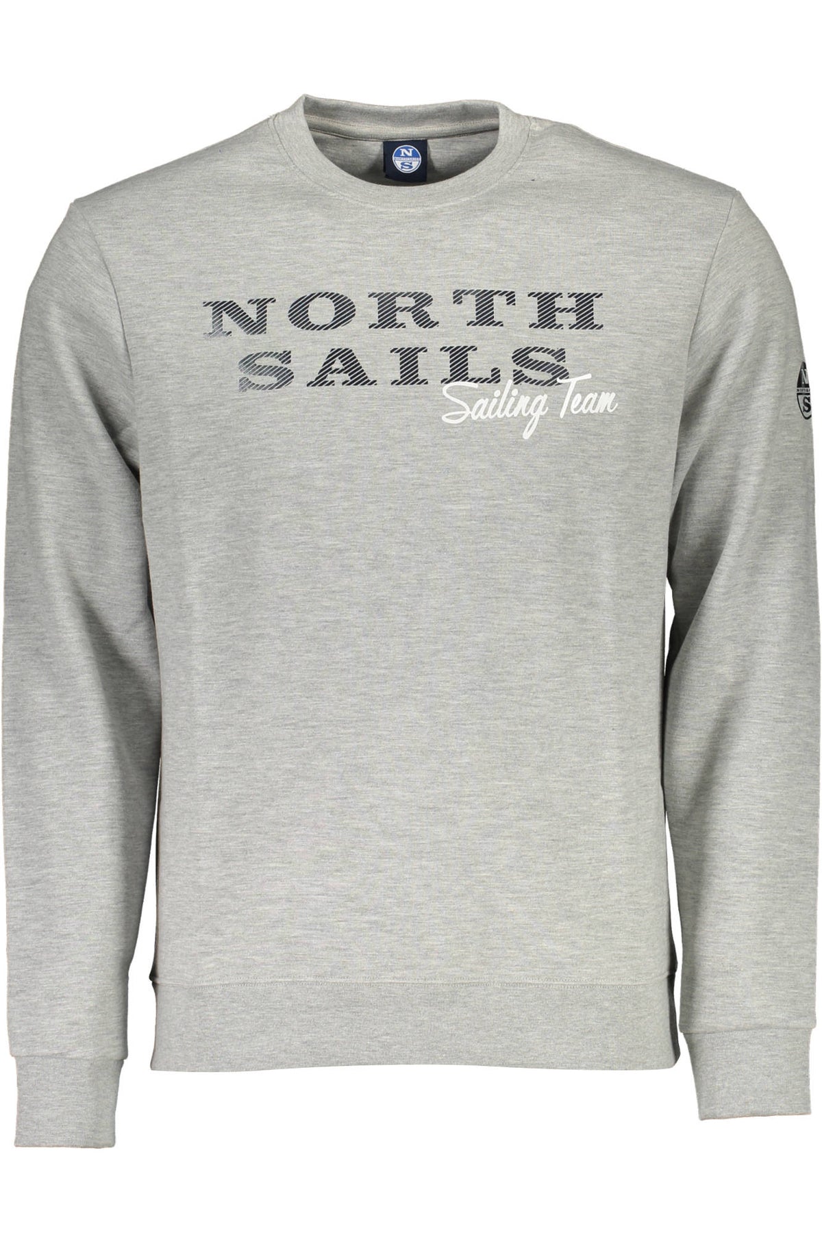 NORTH SAILS MEN'S GREY ZIPLESS SWEATSHIRT