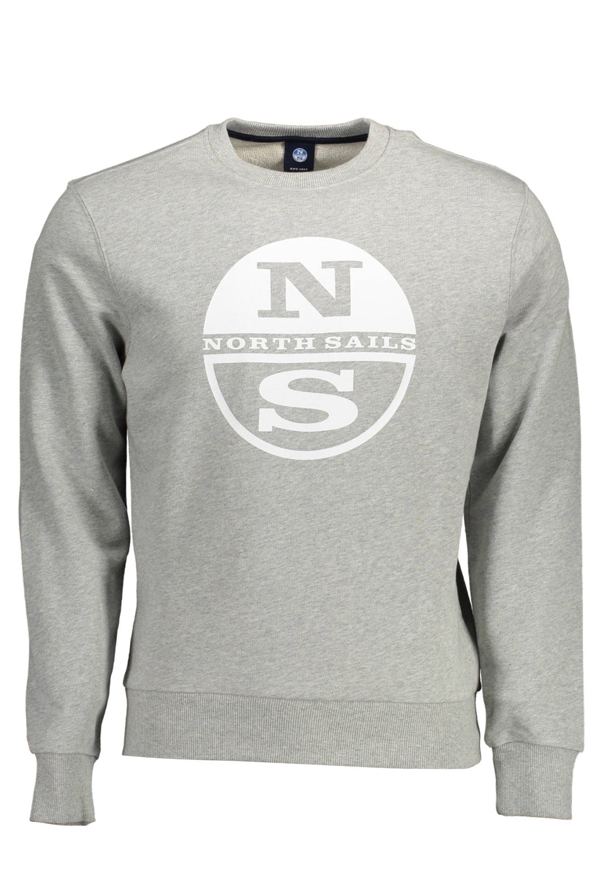 MEN'S NORTH SAILS GREY CREW NECK SWEATSHIRT