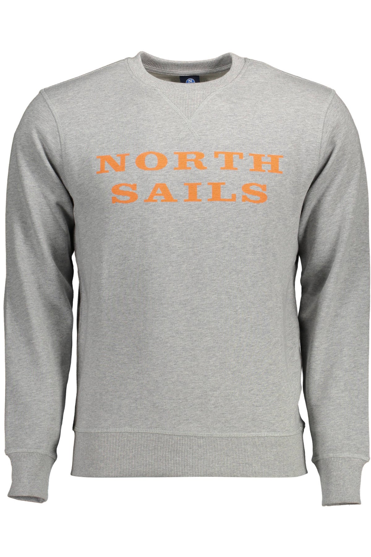 MEN'S NORTH SAILS GREY CREW NECK SWEATSHIRT