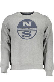 NORTH SAILS MEN'S GREY SWEATER NO ZIP