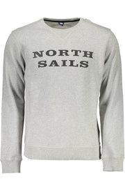 SWEATSHIRT EM ALGODÃO NORTH SAILS HOMEM CINZENTA