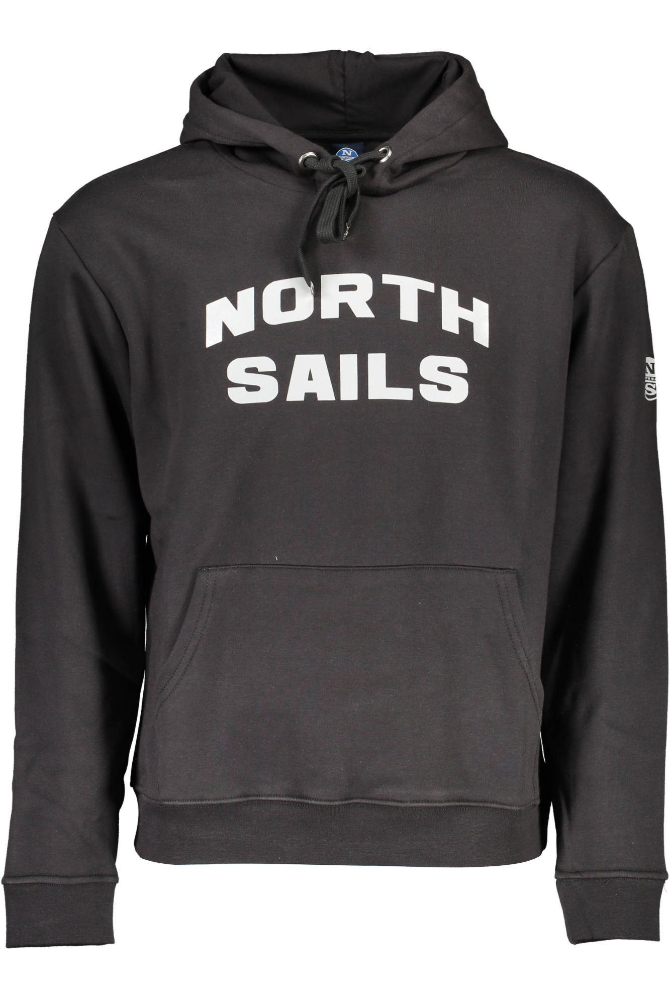 MEN'S BLACK NORTH SAILS SWEATER WITHOUT ZIP