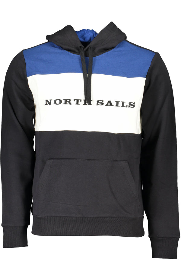 CAMISOLA PRETA COM ZIP PARA HOMEM NORTH SAILS