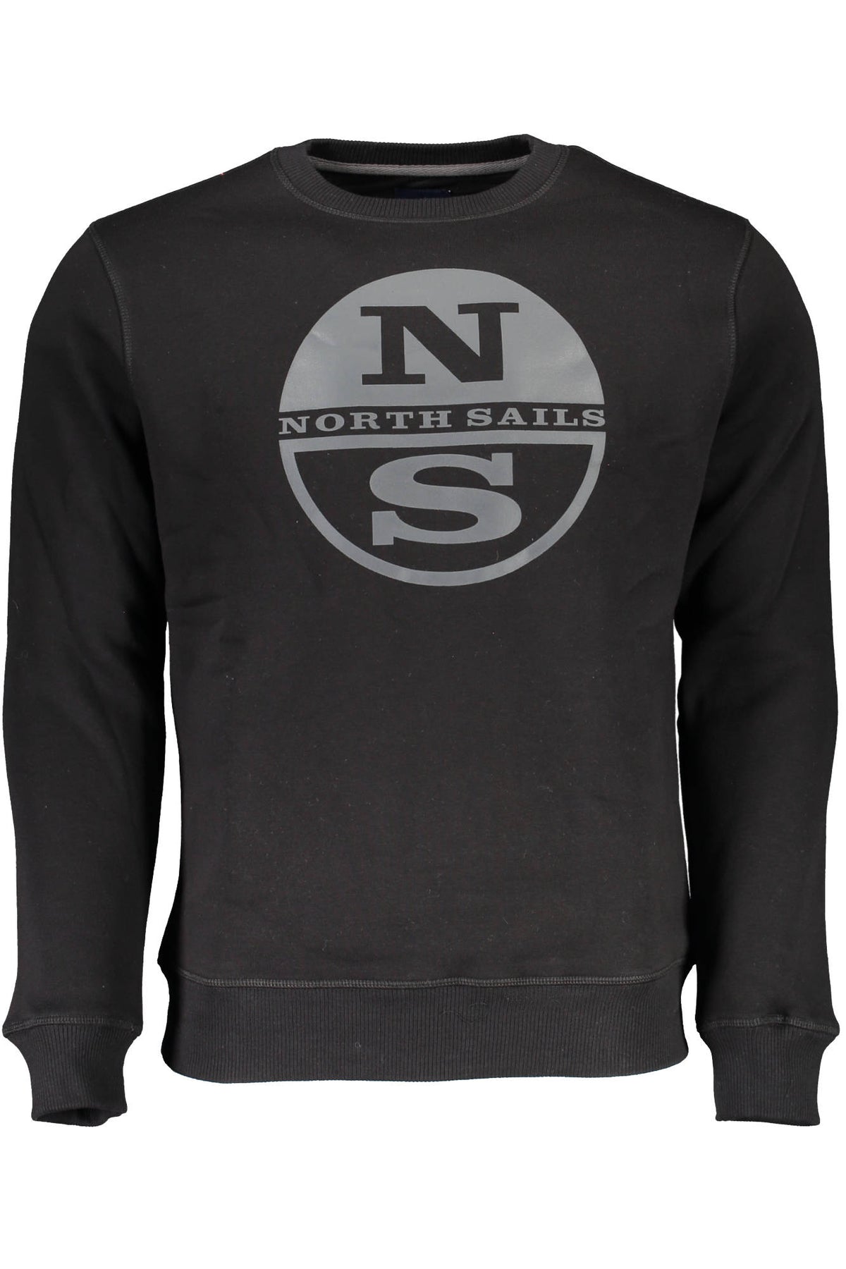 MEN'S BLACK NORTH SAILS JUMPER WITH NO ZIP