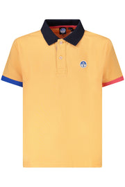 POLO EM ALGODÃO NORTH SAILS CRIANÇA LARANJA