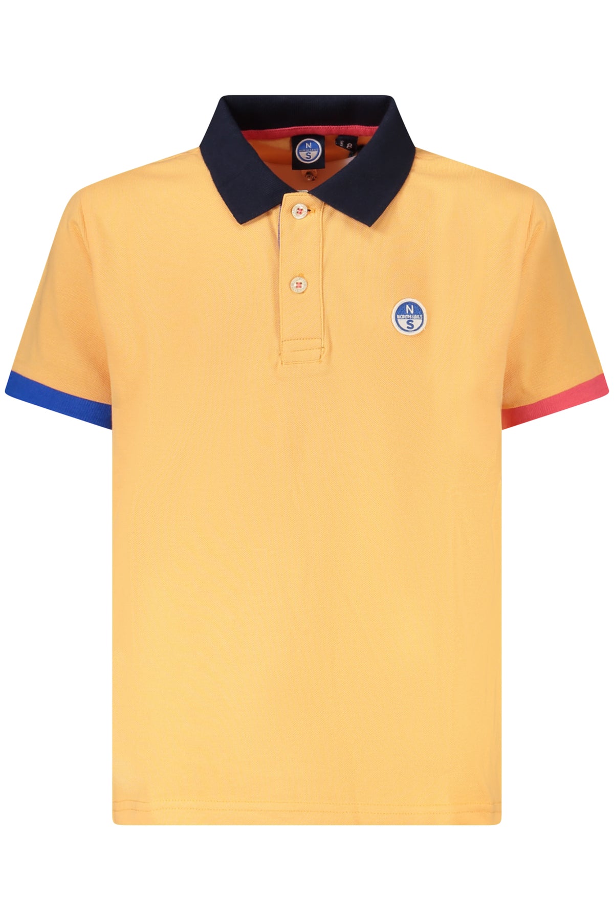 POLO EM ALGODÃO NORTH SAILS CRIANÇA LARANJA