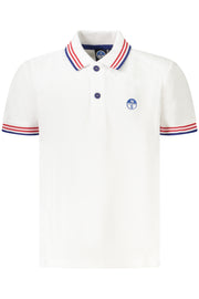 POLO EM ALGODÃO NORTH SAILS CRIANÇA BRANCO