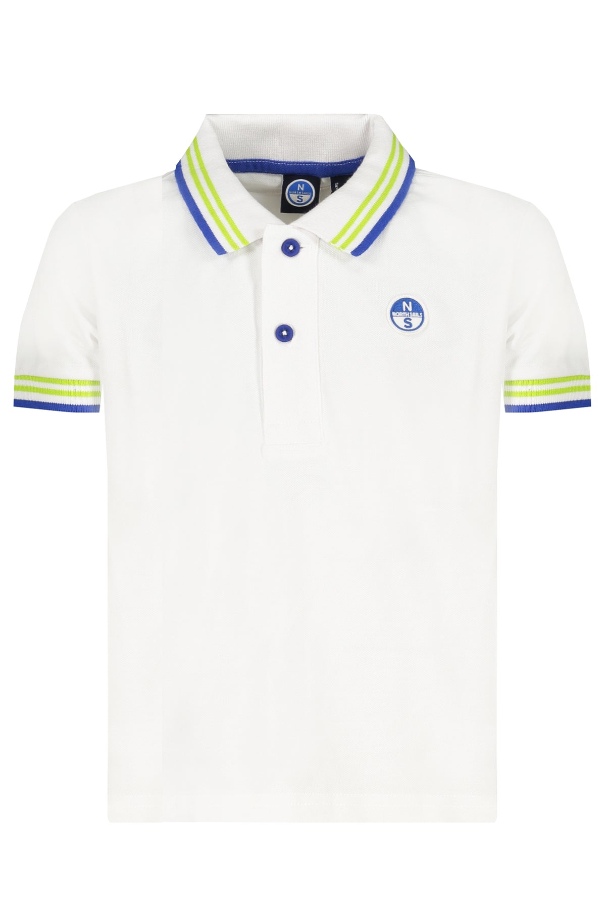POLO EM ALGODÃO NORTH SAILS CRIANÇA BRANCO